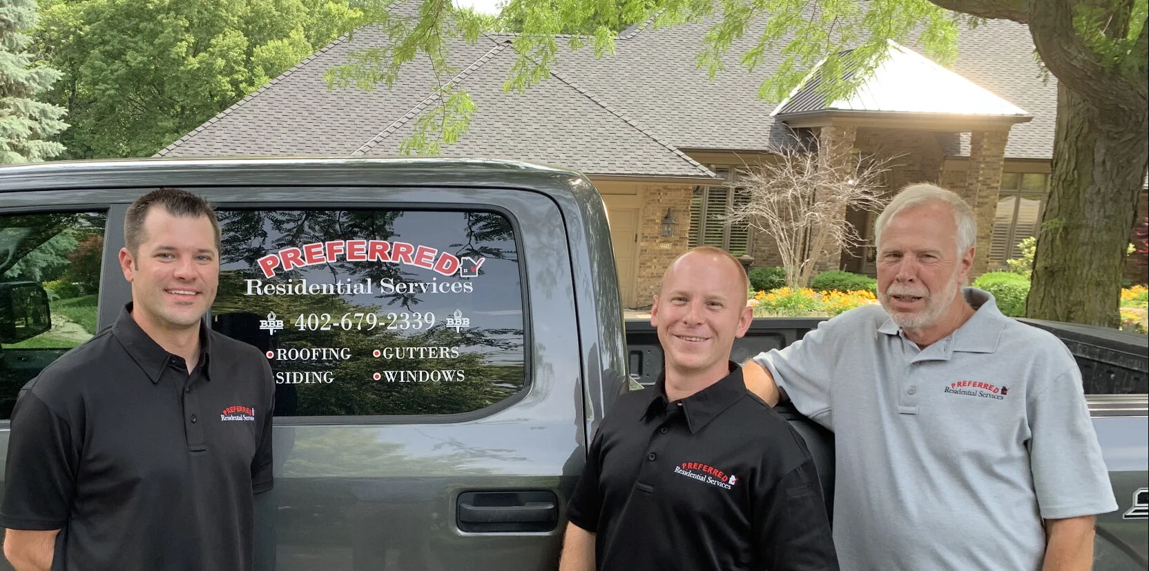 L to R: Joe Bogatz, Project Manager & Sales Representative; Nick Piper, Project Manager & Sales Representative; Jim Piper, Owner